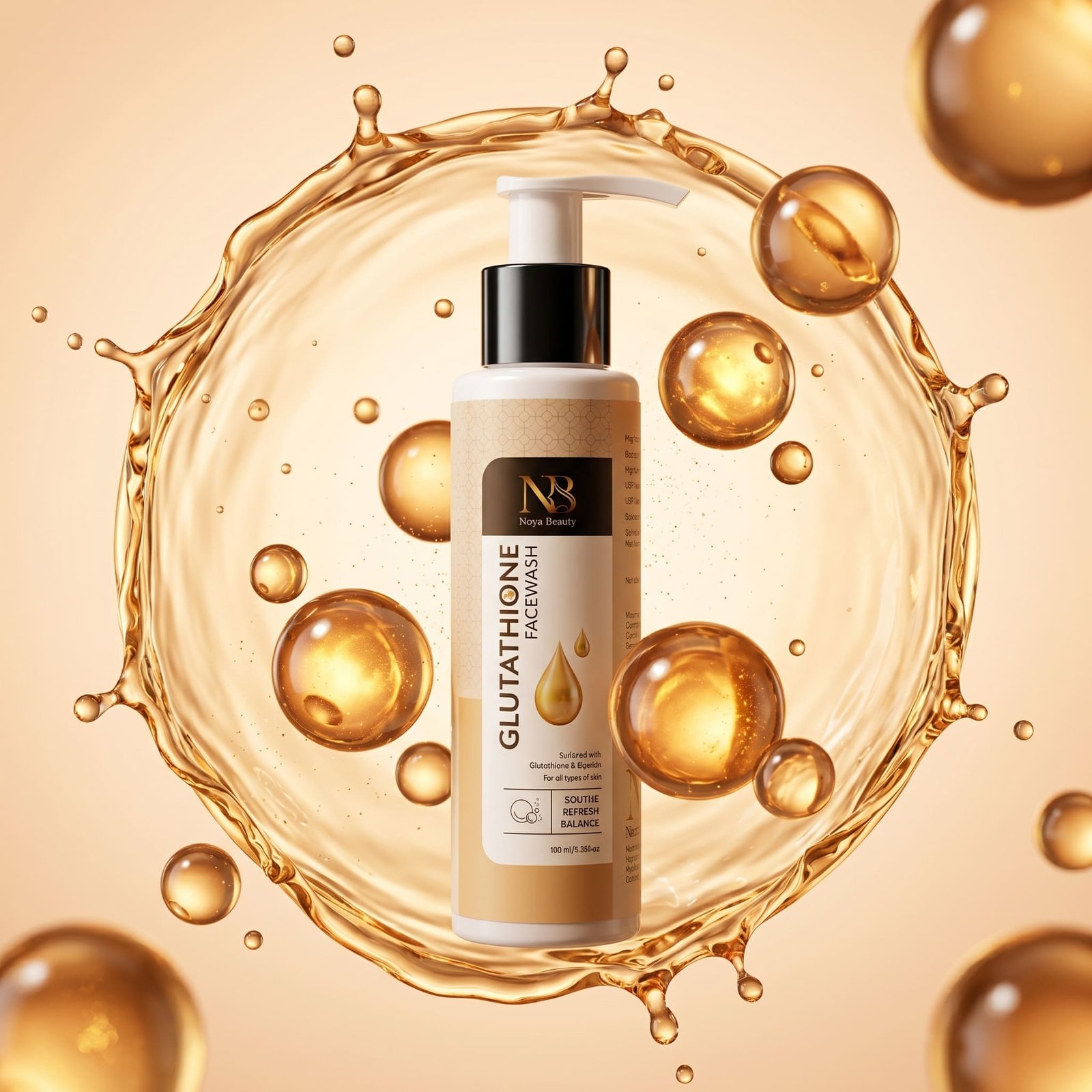 Noya Beauty Glutathione Face Wash 100ml - Image 2