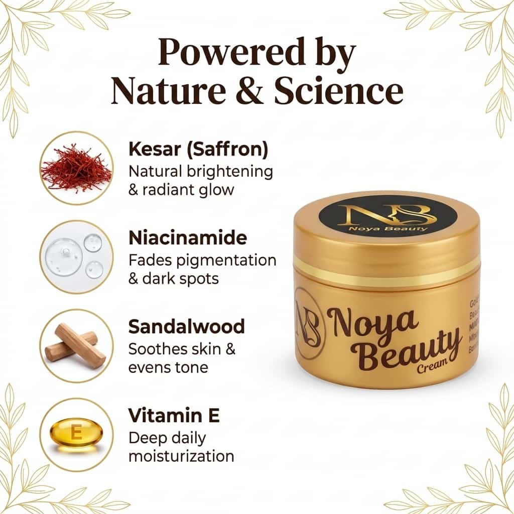 Noya Radiance & Glow Beauty Cream — Daily Moisturization & Spot Reduction | 30gm - Image 5
